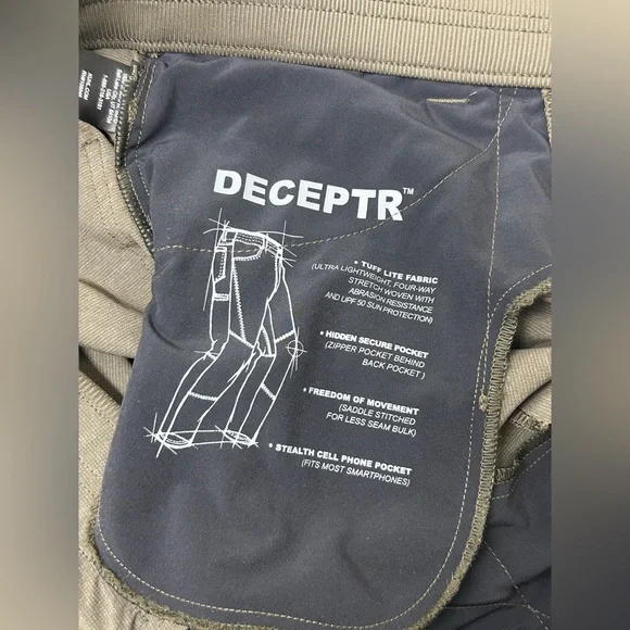 Men’s 32 x 30 Kuhl Deceptr Hybrid Technical Active Hiking Climbing Pants